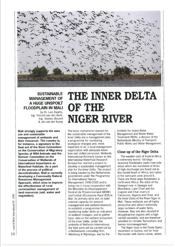 The Inner Delta Of The Niger River