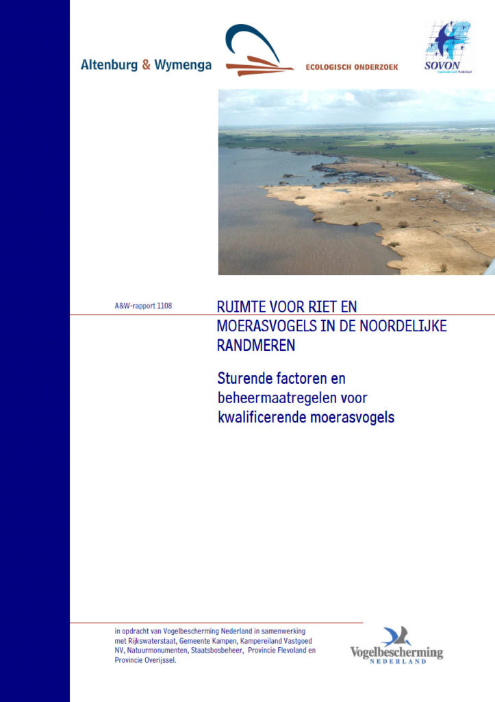Ruimte Voor Riet En Moerasvogels In De Noordelijke Randmeren. Sturende Factoren En Beheermaatregelen Voor Kwalificerende Moerasvogels
