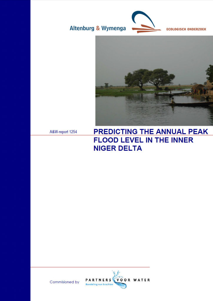 Predicting The Annual Peak Flood Level In The Inner Niger Delta