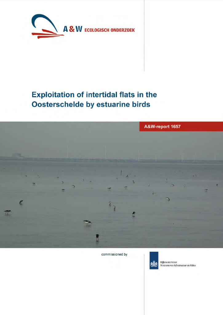 Exploitation Of Intertidal Flats In The Oosterschelde By Estuarine Birds