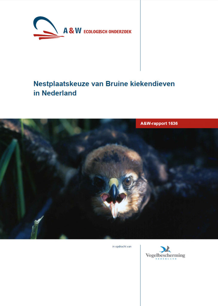 Nestplaatskeuze Van Bruine Kiekendieven In Nederland