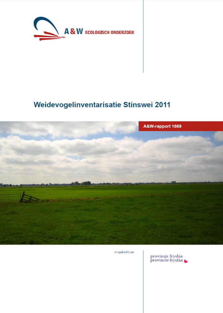 Weidevogelinventarisatie Stinswei 2011