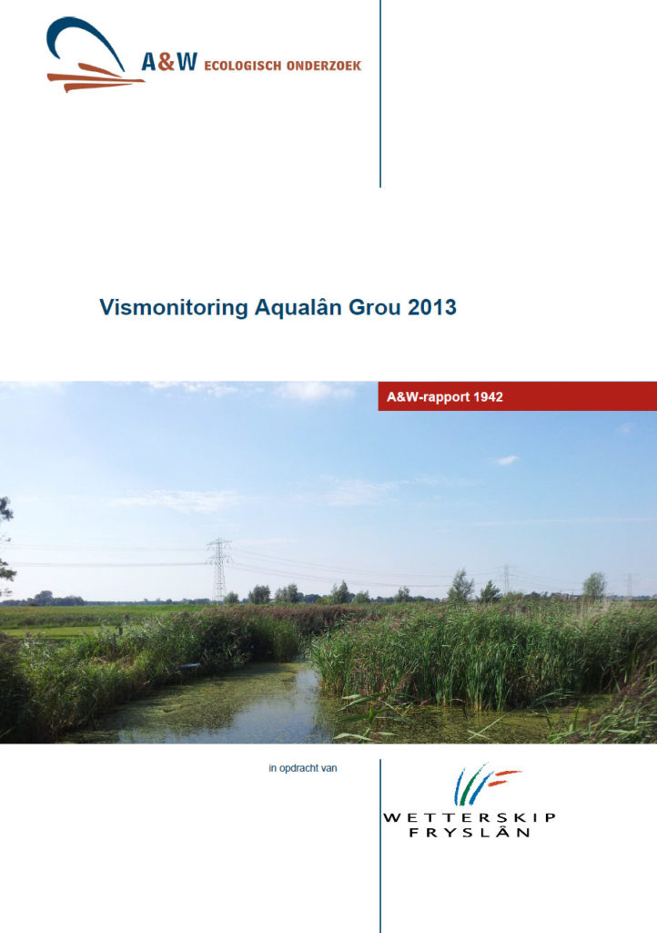 Vismonitoring Aqualân Grou 2013