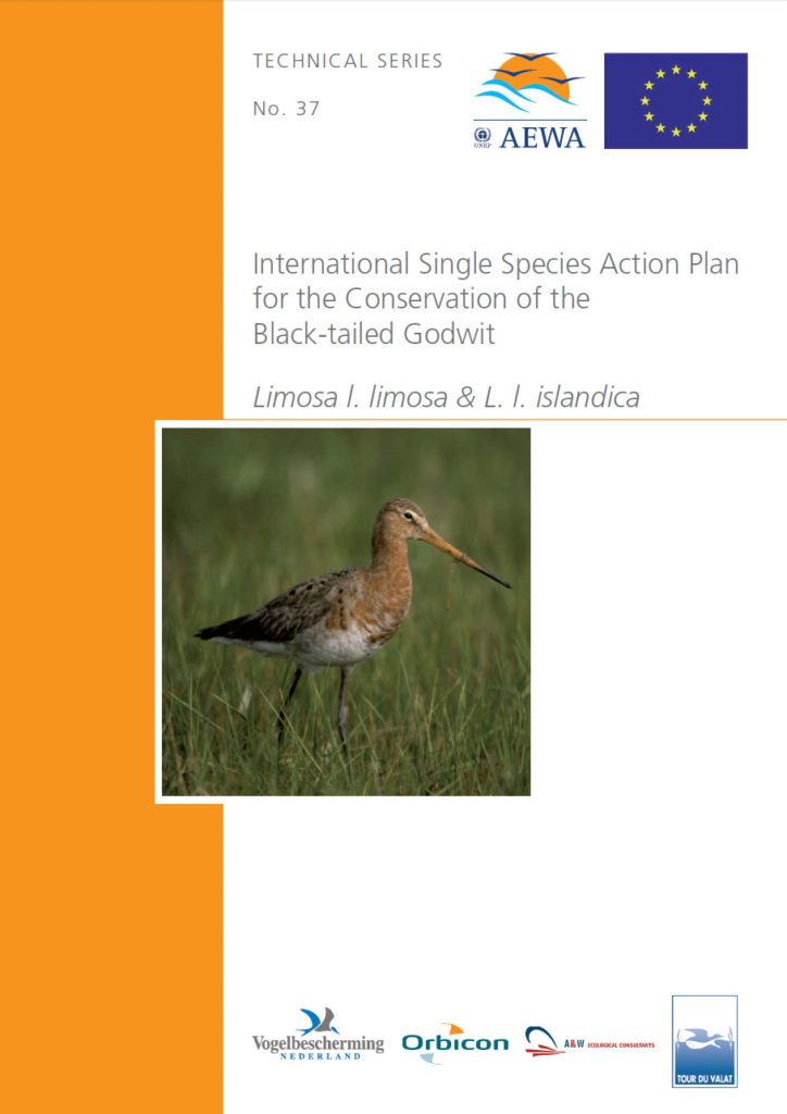 International Single Species Action Plan For The Conservation Of The Black Tailed Godwit Limosa L. Limosa & L. L. Islandica