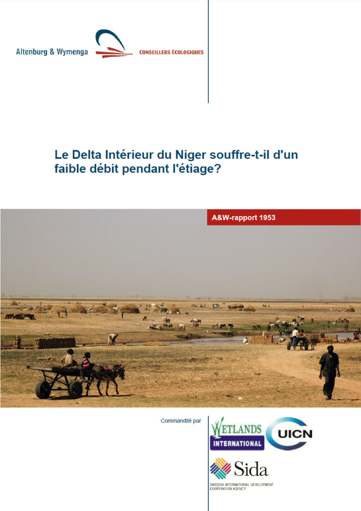 Le Delta Interieur Du Niger Souffre T Il D’un Faible Débit Pendant L’étiage