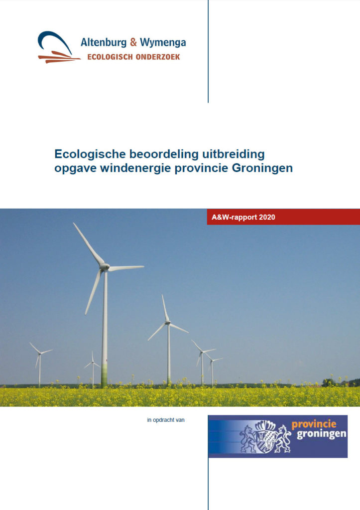 Ecologische Beoordeling Uitbreiding Opgave Windenergie Provincie Groningen