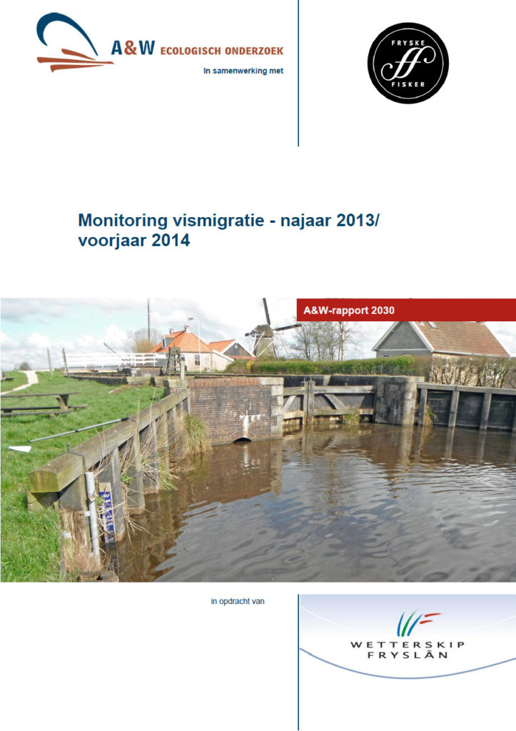 Monitoring Vismigratie Najaar 2013 Voorjaar 2014