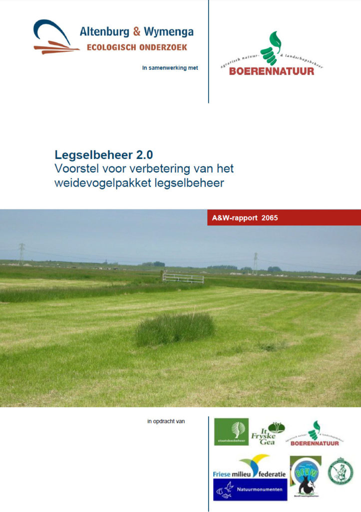 Legselbeheer 2.0. Voorstel Voor Verbetering Van Het Weidevogelpakket Legselbeheer