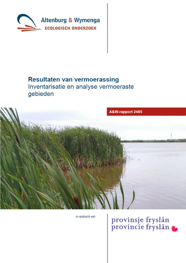 Resultaten Van Vermoerassing. Inventarisatie En Analyse Vermoeraste Gebieden
