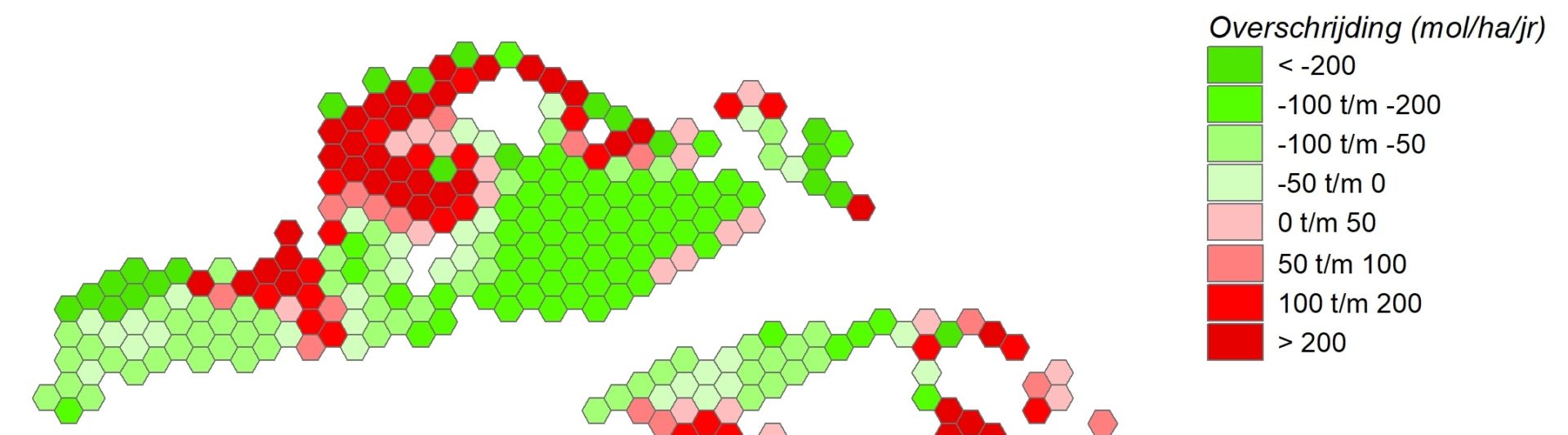 Hexagonen Ndepositie