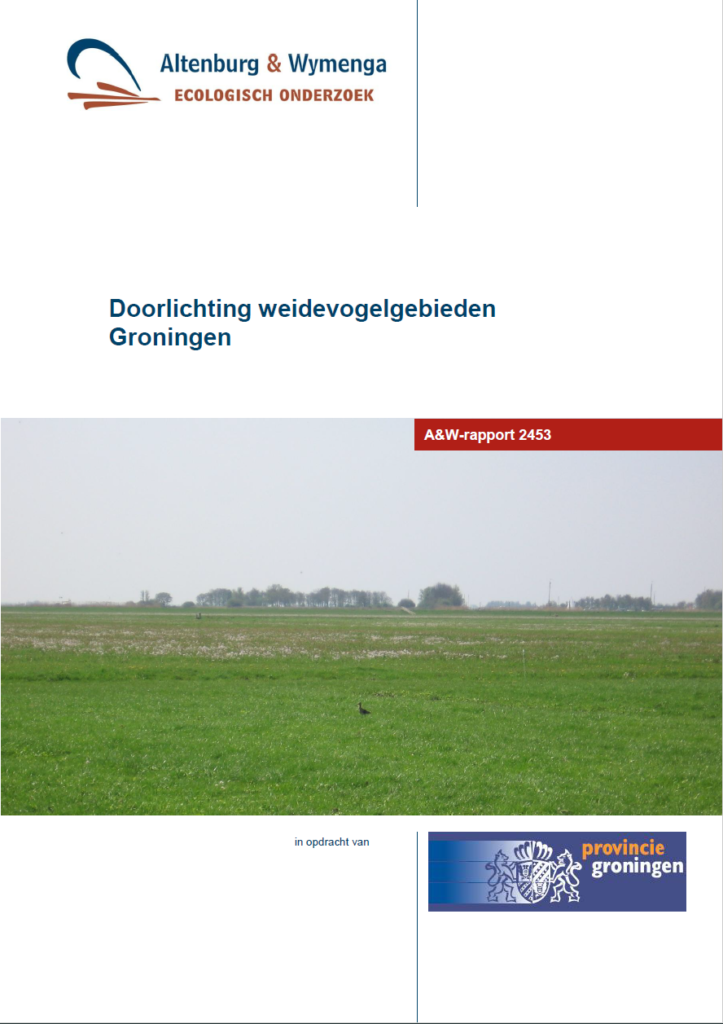 Doorlichting Weidevogelgebieden Groningen