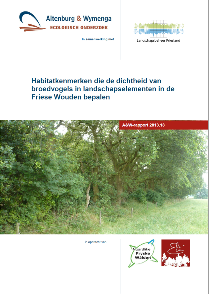 Habitatkenmerken Die De Dichtheid Van Broedvogels