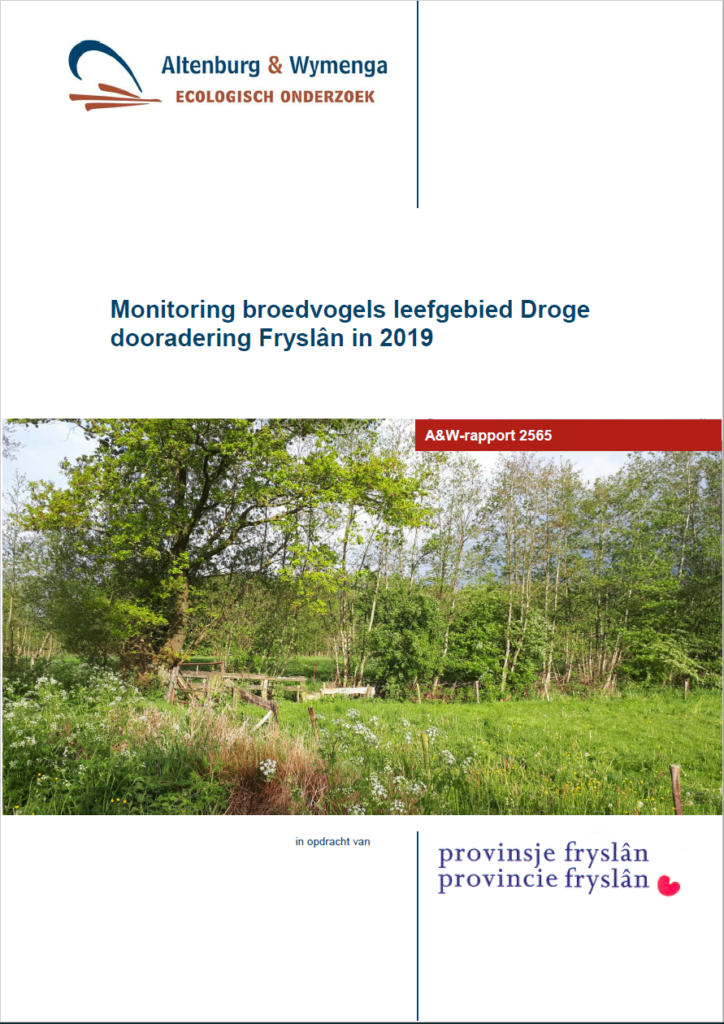 Monitoring Broedvogels Leefgebied Droge Dooradering