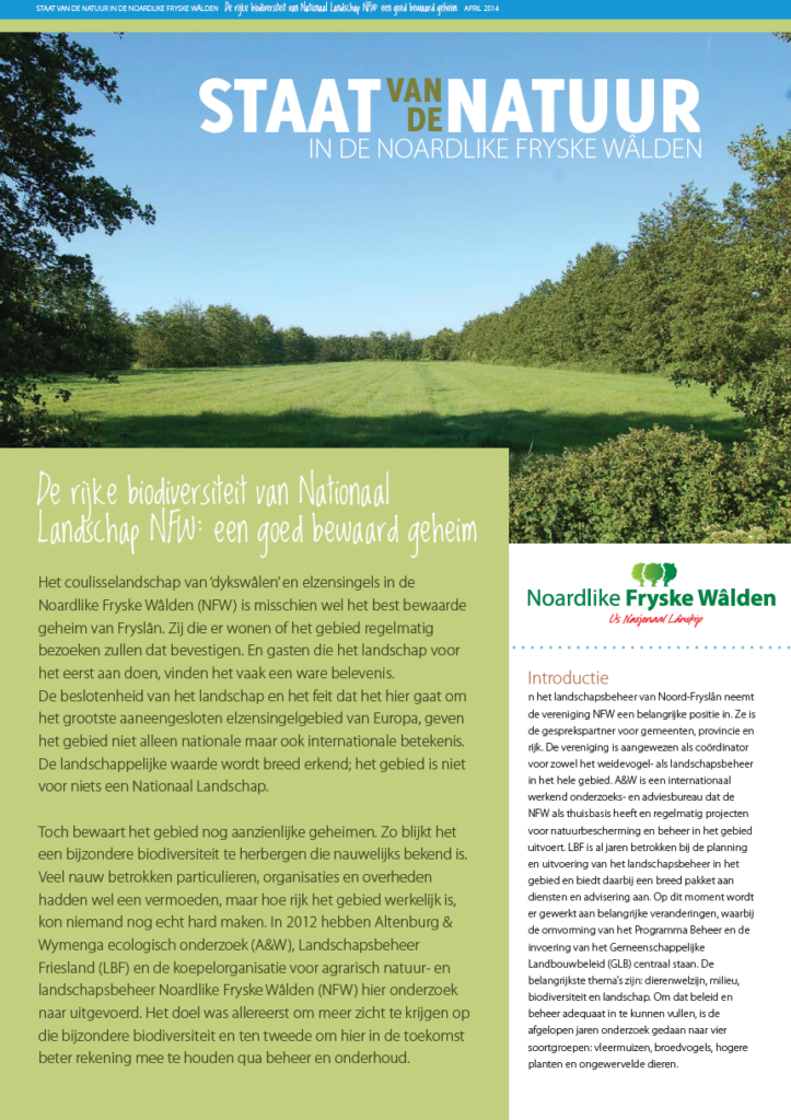 Staat Van De Natuur NFW 2014
