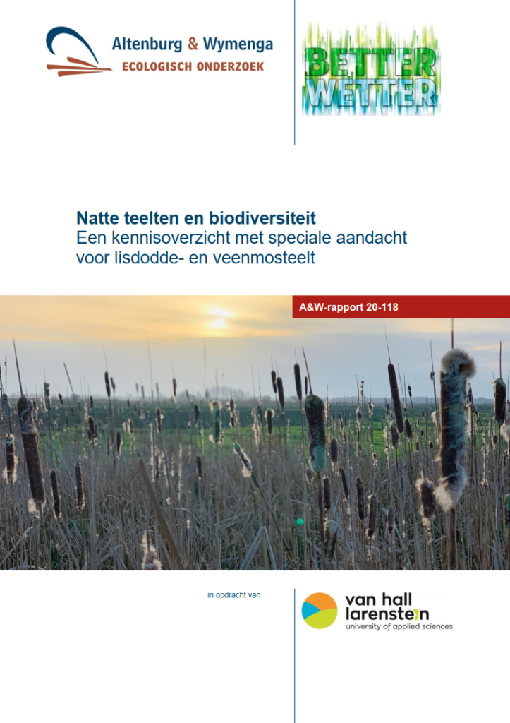 Natte Teelten En Biodiversiteit