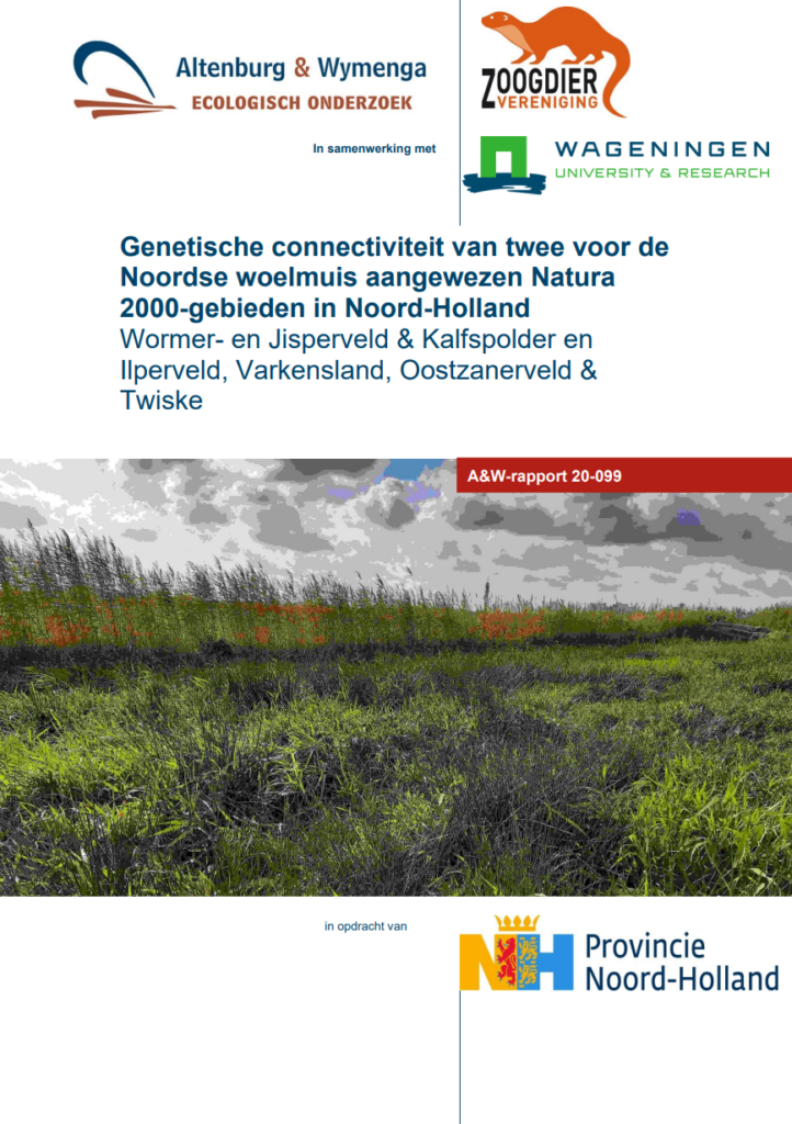 Beemster Et Al Genetische Connectiviteit Woelmuis