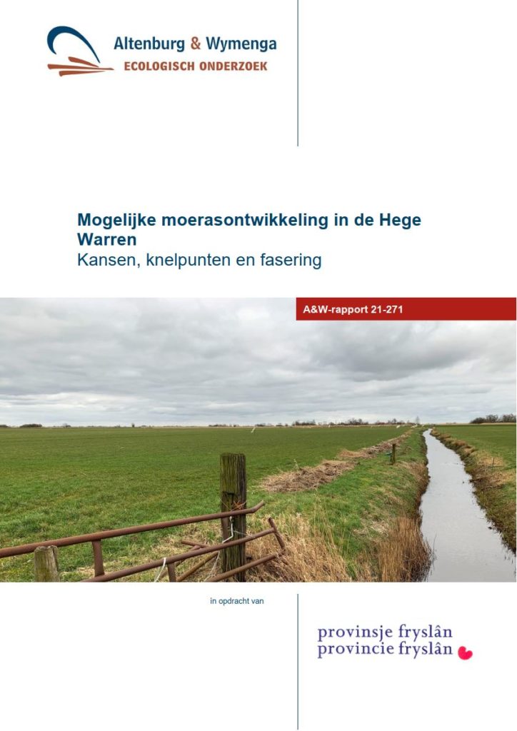 Mogelijke Moerasontwikkeling In De Hege Warren