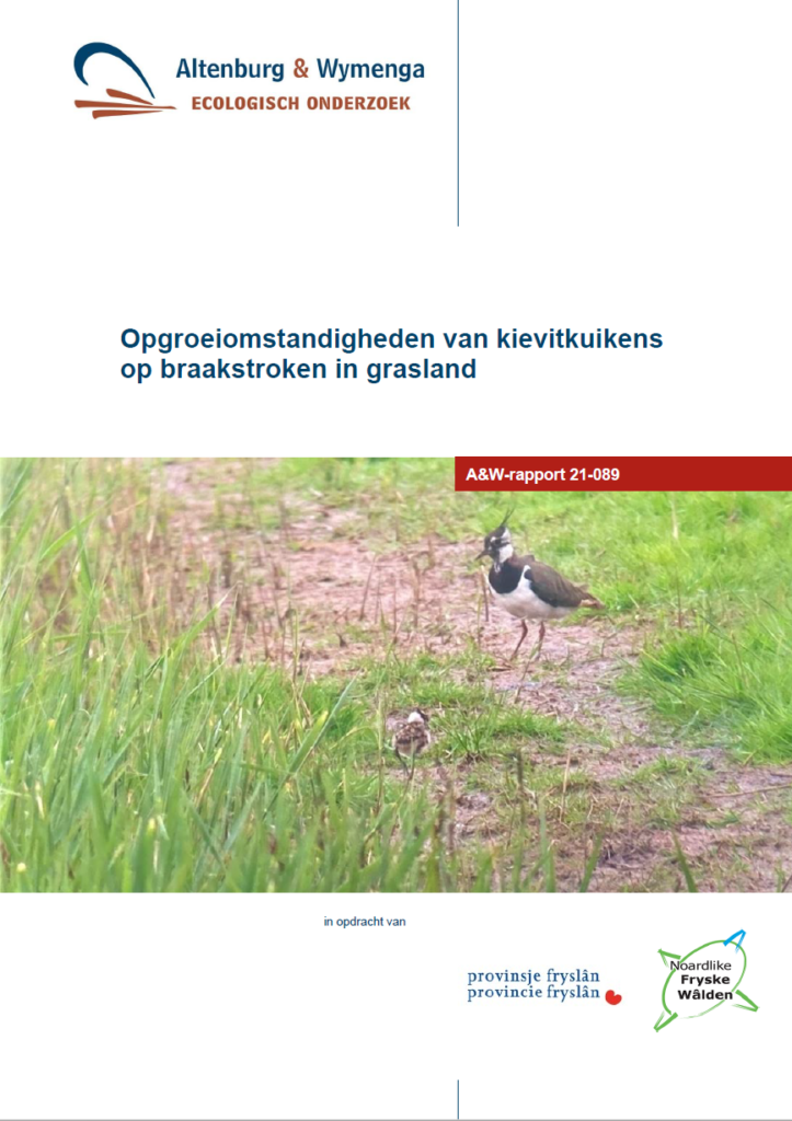 Opgroeiomstandigheden Kievitkuikens